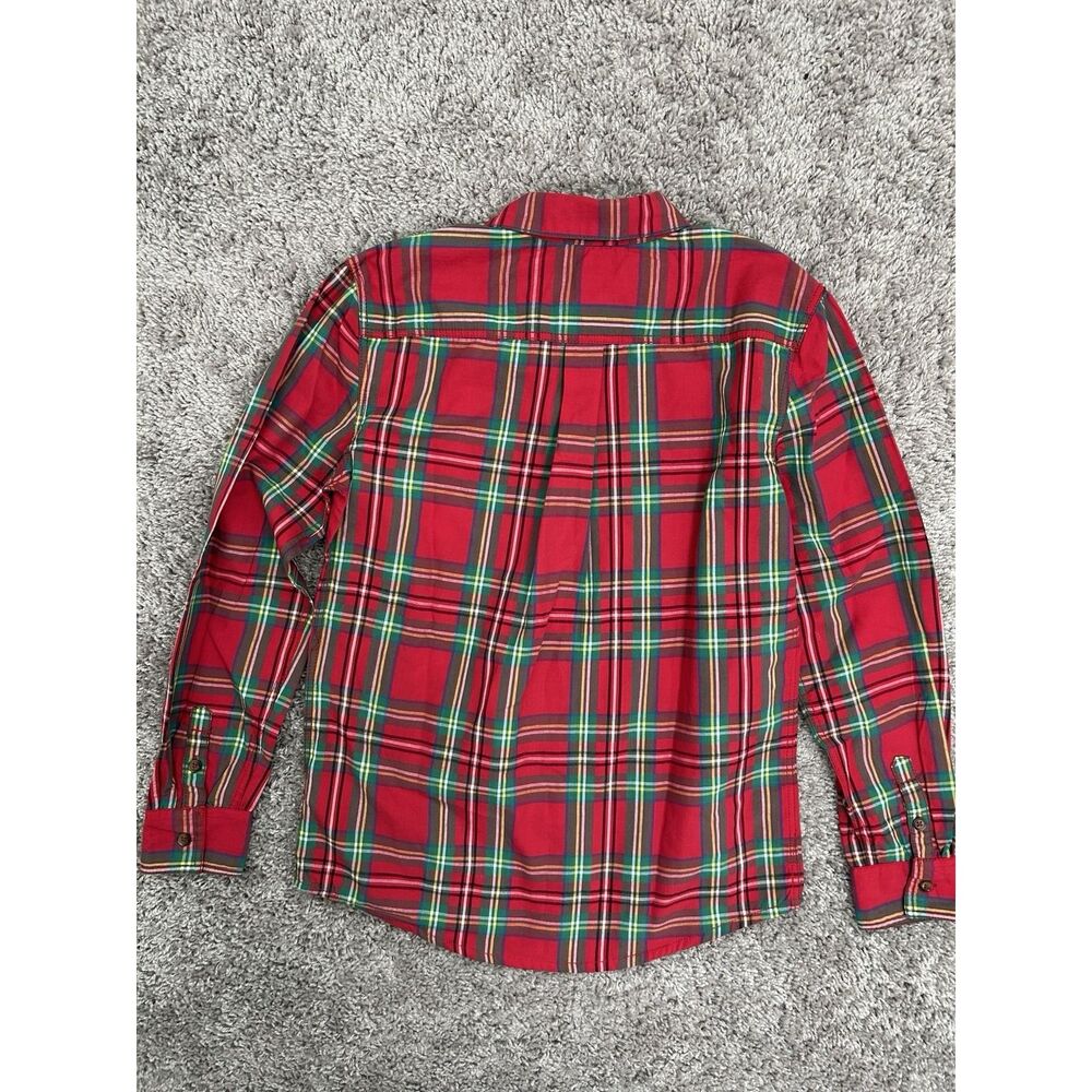 Boy's Tommy Bahama Shirt Holiday Plaid Size XL(14) - Picture 6 of 6